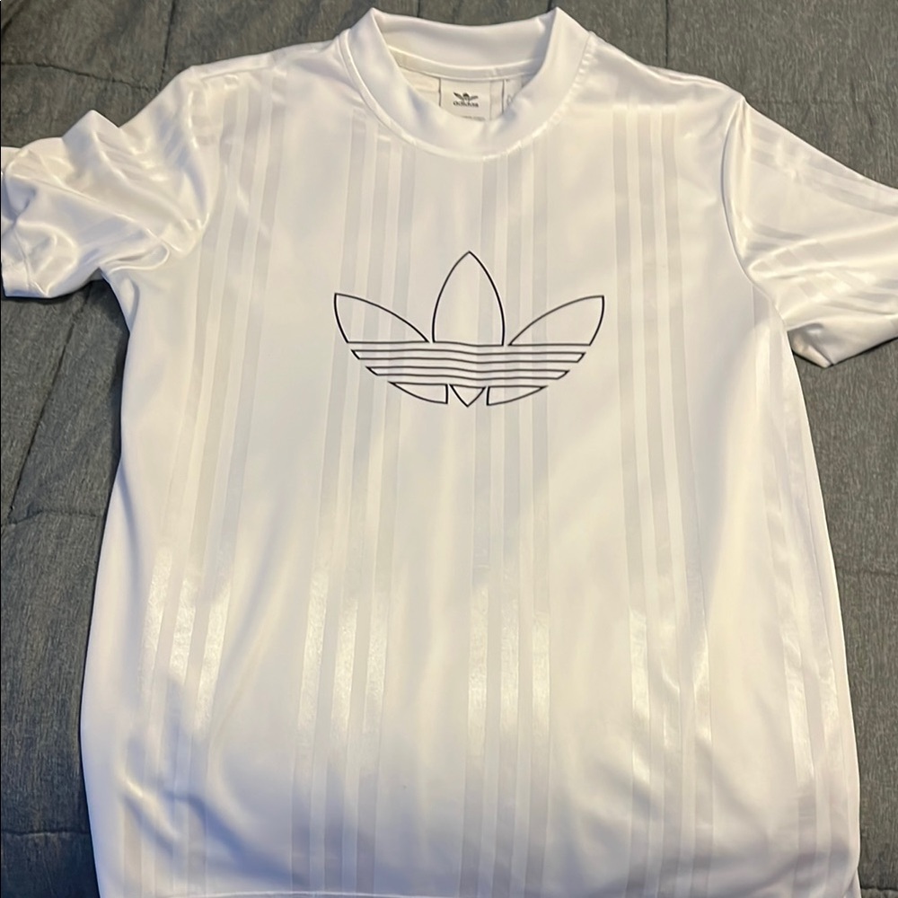 Adidas White T-Shirt with Logo